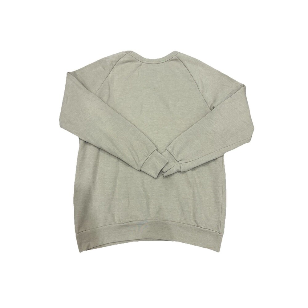 AVIATOR NATION Relaxed Bolt Graphic Crew Neck Long Sleeve Sweatshirt in Sand L - Picture 7 of 7